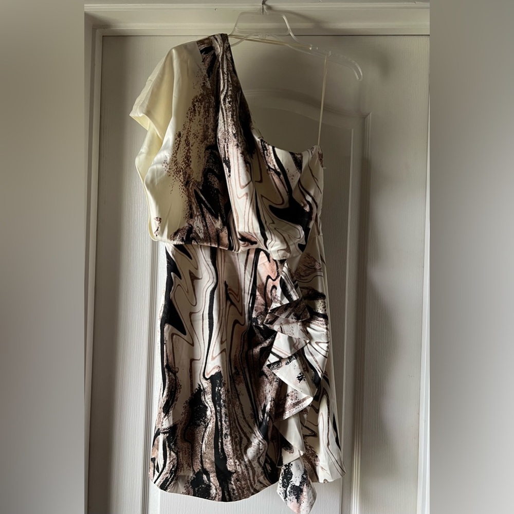 NWT Jessica Simpson One Shoulder Dress